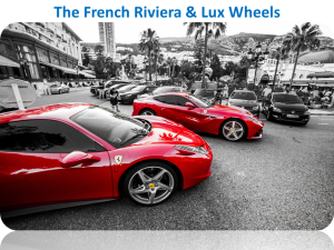 The French Riviera & Lux Wheels