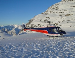 Chopper Ride on the Glaciers