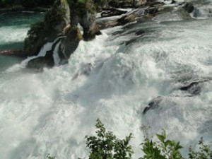 The Gush of Rhine Falls